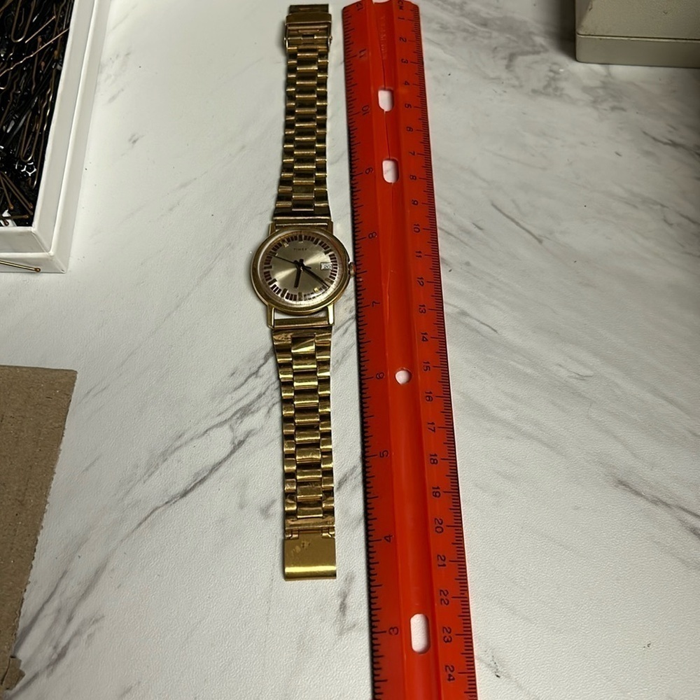 Timex Gold Watch